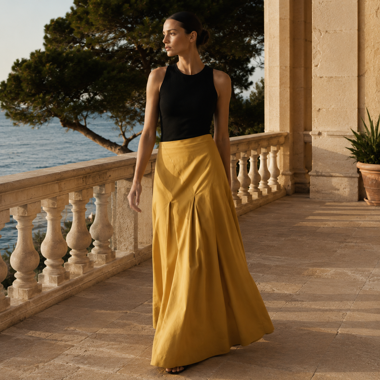 Mavi Skirt
