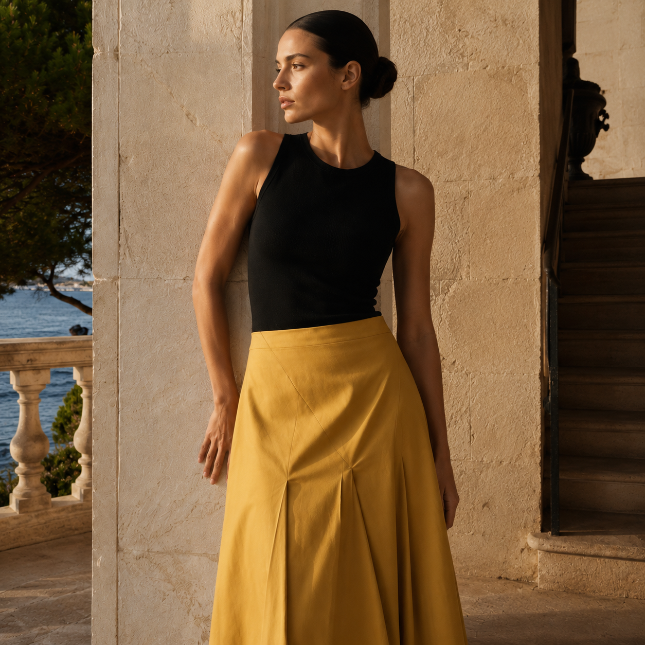 Mavi Skirt